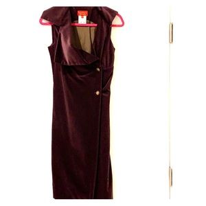 VIVIENNE WESTWOOD RED LABEL Velvet Dress 40 Small